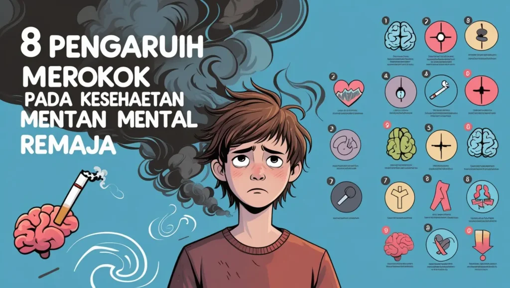 8 Pengaruh Merokok pada Kesehatan Mental Remaja